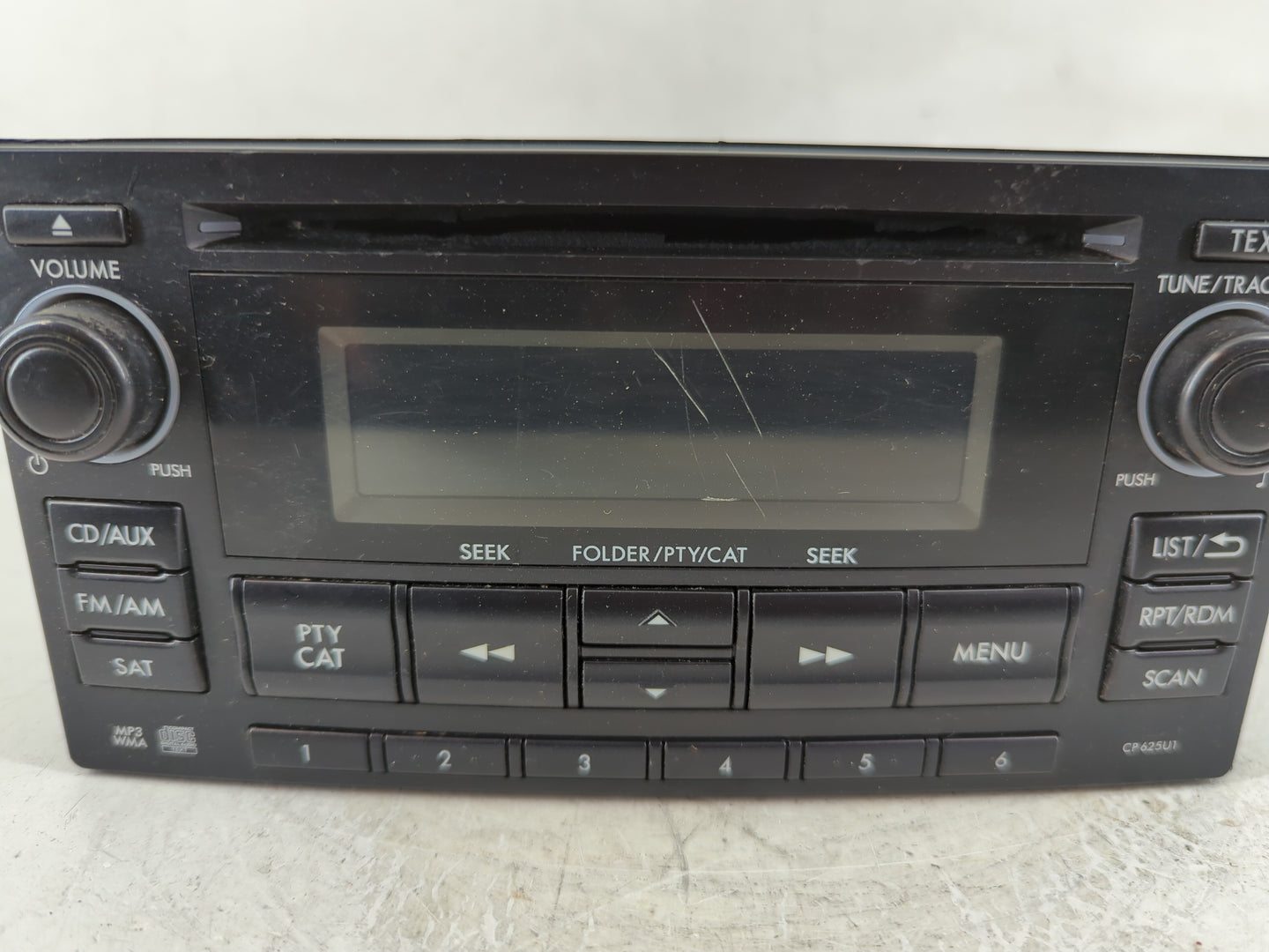 2013 Subaru Forester Radio AM FM Cd Player Receiver Replacement P/N:86201SC620 Fits OEM Used Auto Parts - Oemusedautoparts1.