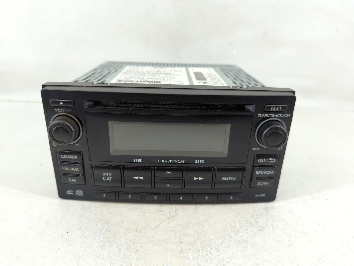 2013 Subaru Forester Radio AM FM Cd Player Receiver Replacement P/N:86201SC620 Fits OEM Used Auto Parts - Oemusedautoparts1.