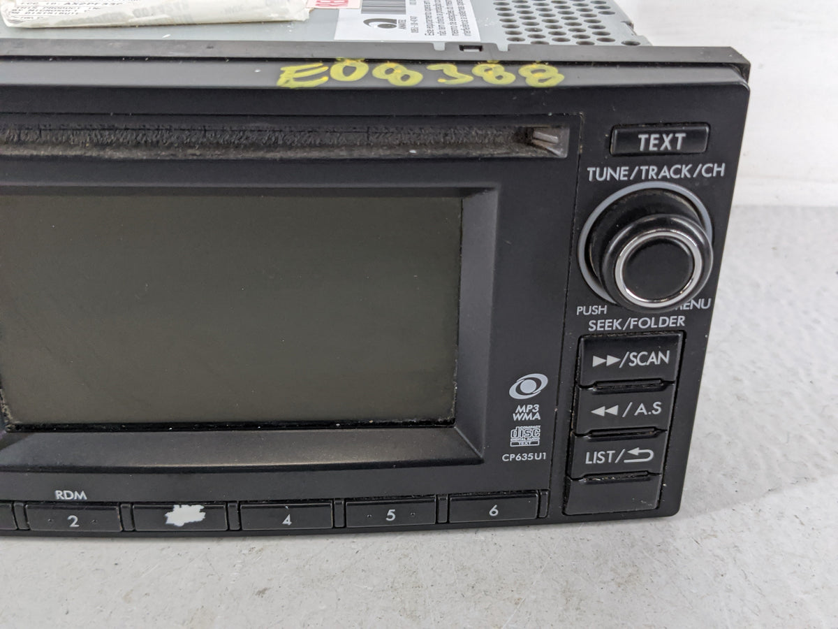 2009-2013 Subaru Forester Radio AM FM Cd Player Receiver Replacement P/N:86201SC630 Fits Fits 2009 2010 2011 2012 2013 OEM U