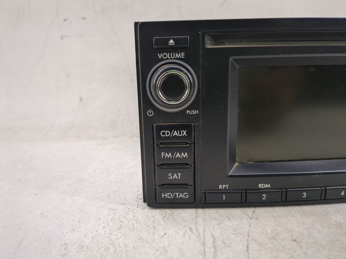 2013 Subaru Forester Radio AM FM Cd Player Receiver Replacement P/N:86201SC630 Fits OEM Used Auto Parts - Oemusedautoparts1.