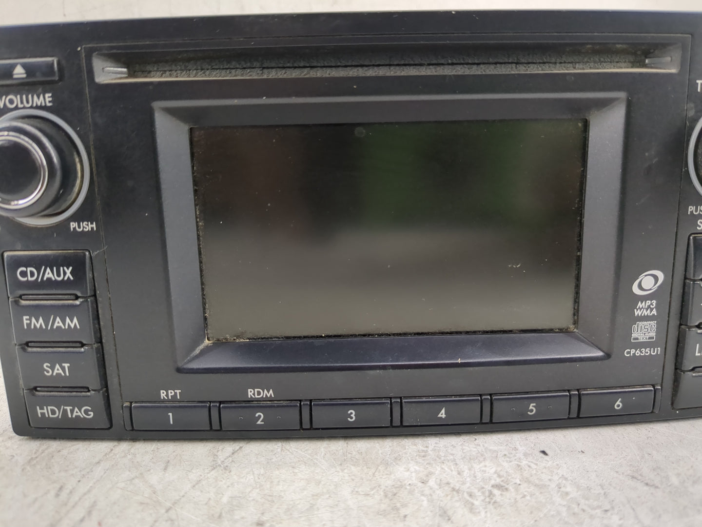 2013 Subaru Forester Radio AM FM Cd Player Receiver Replacement P/N:86201SC630 Fits OEM Used Auto Parts - Oemusedautoparts1.