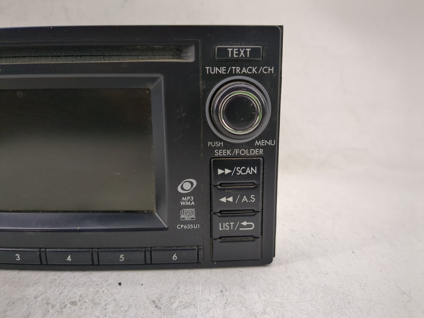 2013 Subaru Forester Radio AM FM Cd Player Receiver Replacement P/N:86201SC630 Fits OEM Used Auto Parts - Oemusedautoparts1.