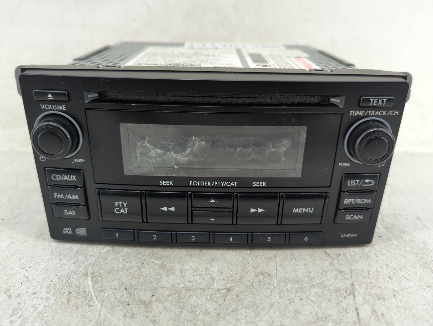 2013 Subaru Forester Radio AM FM Cd Player Receiver Replacement P/N:86201SC620 Fits OEM Used Auto Parts - Oemusedautoparts1.