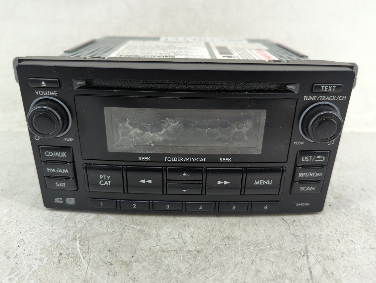 2009-2013 Subaru Forester Radio AM FM Cd Player Receiver Replacement P/N:86201SC620 Fits Fits 2009 2010 2011 2012 2013 OEM U