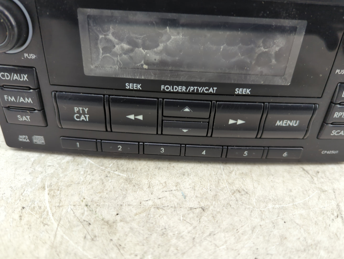 2013 Subaru Forester Radio AM FM Cd Player Receiver Replacement P/N:86201SC620 Fits OEM Used Auto Parts - Oemusedautoparts1.
