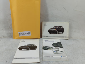2013 Subaru Forester Owners Manual Book Guide P/N:A8180BE-A MSA5M1303A, MSA5B1304A OEM Used Auto Parts - Oemusedautoparts1.c