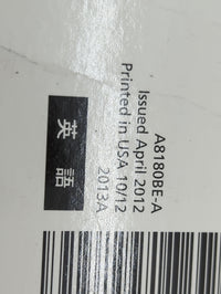 2013 Subaru Forester Owners Manual Book Guide P/N:A8180BE-A MSA5M1303A, MSA5B1304A OEM Used Auto Parts - Oemusedautoparts1.c
