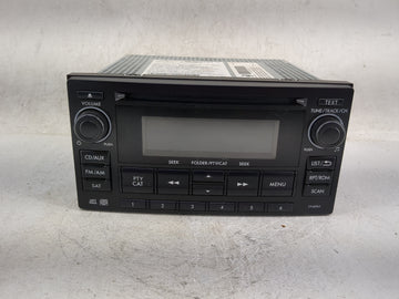 2013 Subaru Forester Radio AM FM Cd Player Receiver Replacement P/N:86201SC620 PF-3297B-A, CP625U1 Fits OEM Used Auto Parts 