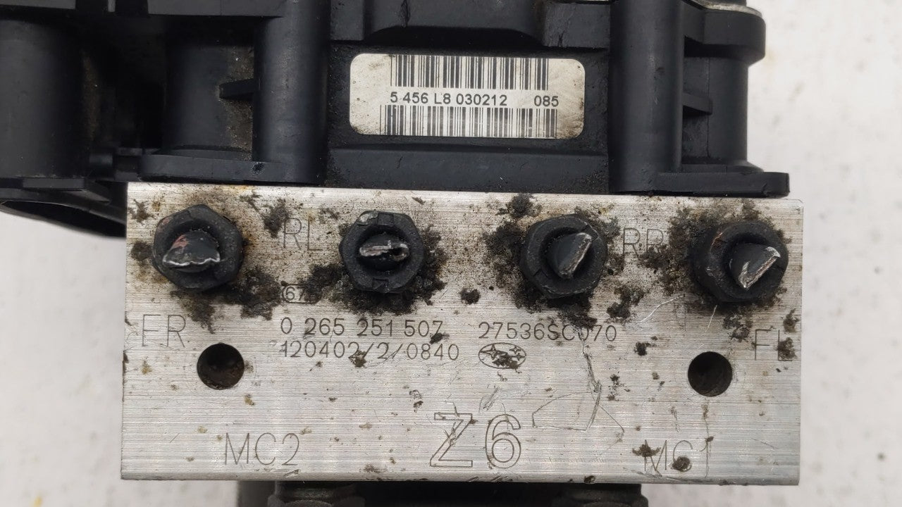 2011-2013 Subaru Forester ABS Pump Control Module Replacement P/N:0 265 951 581 27536SC070, 27536SG070 Fits Fits 2011 2012 2