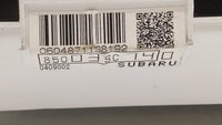 2012-2013 Subaru Forester Instrument Cluster Speedometer Gauges P/N:85003SC740 85003SC730 Fits Fits 2012 2013 OEM Used Auto 