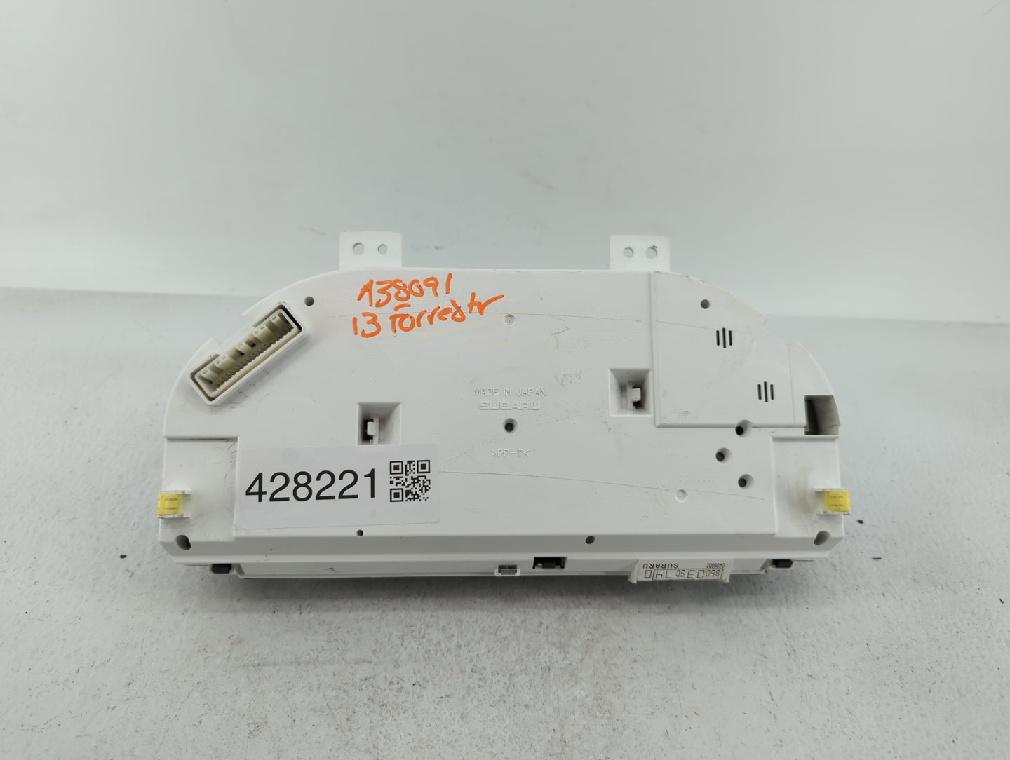2013 Subaru Forester Instrument Cluster Speedometer Gauges P/N:85003SC730 85003SC74, 85003SC740 Fits OEM Used Auto Parts - O