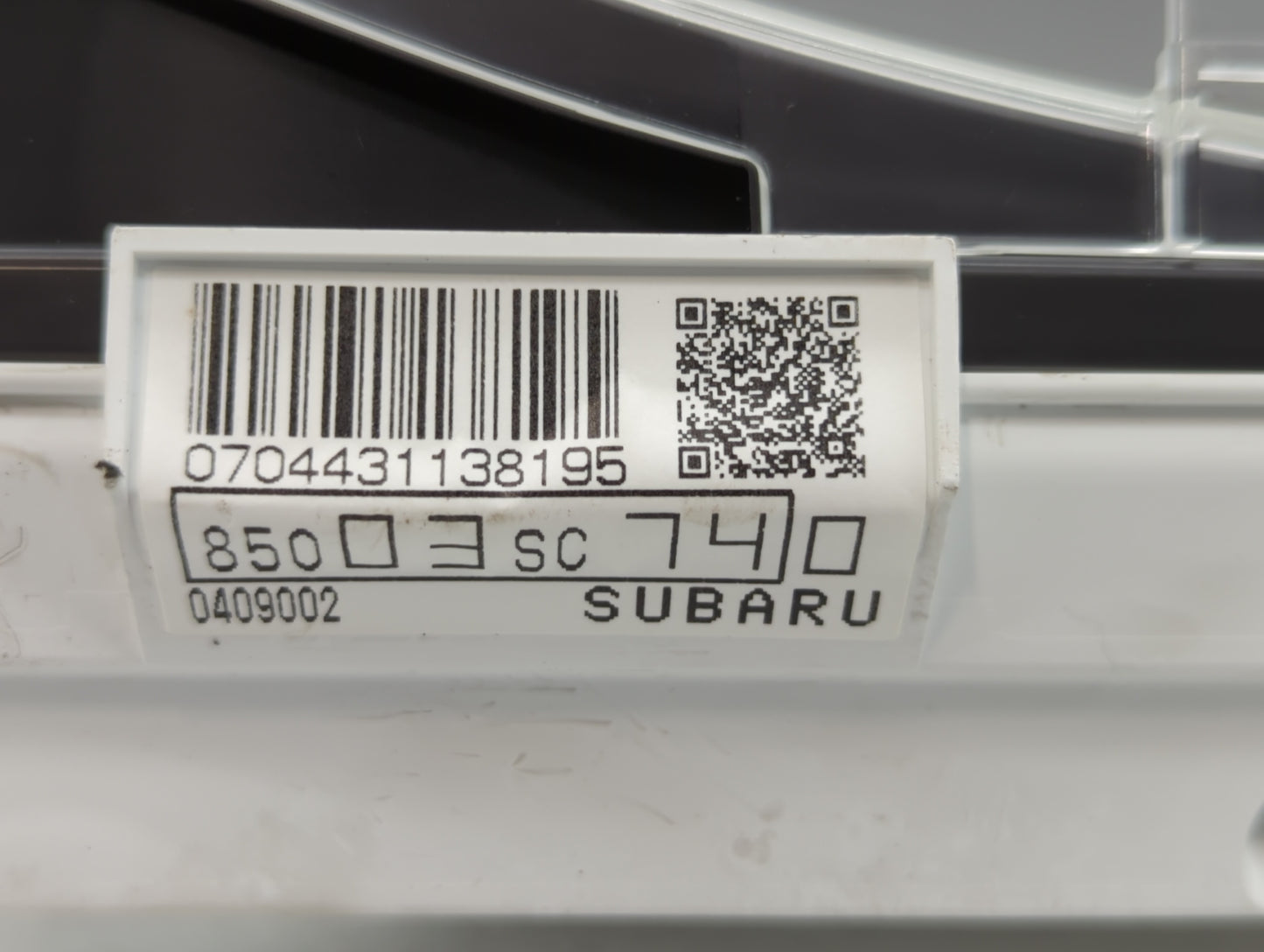 2013 Subaru Forester Instrument Cluster Speedometer Gauges P/N:85003SC730 85003SC74, 85003SC740 Fits OEM Used Auto Parts - O