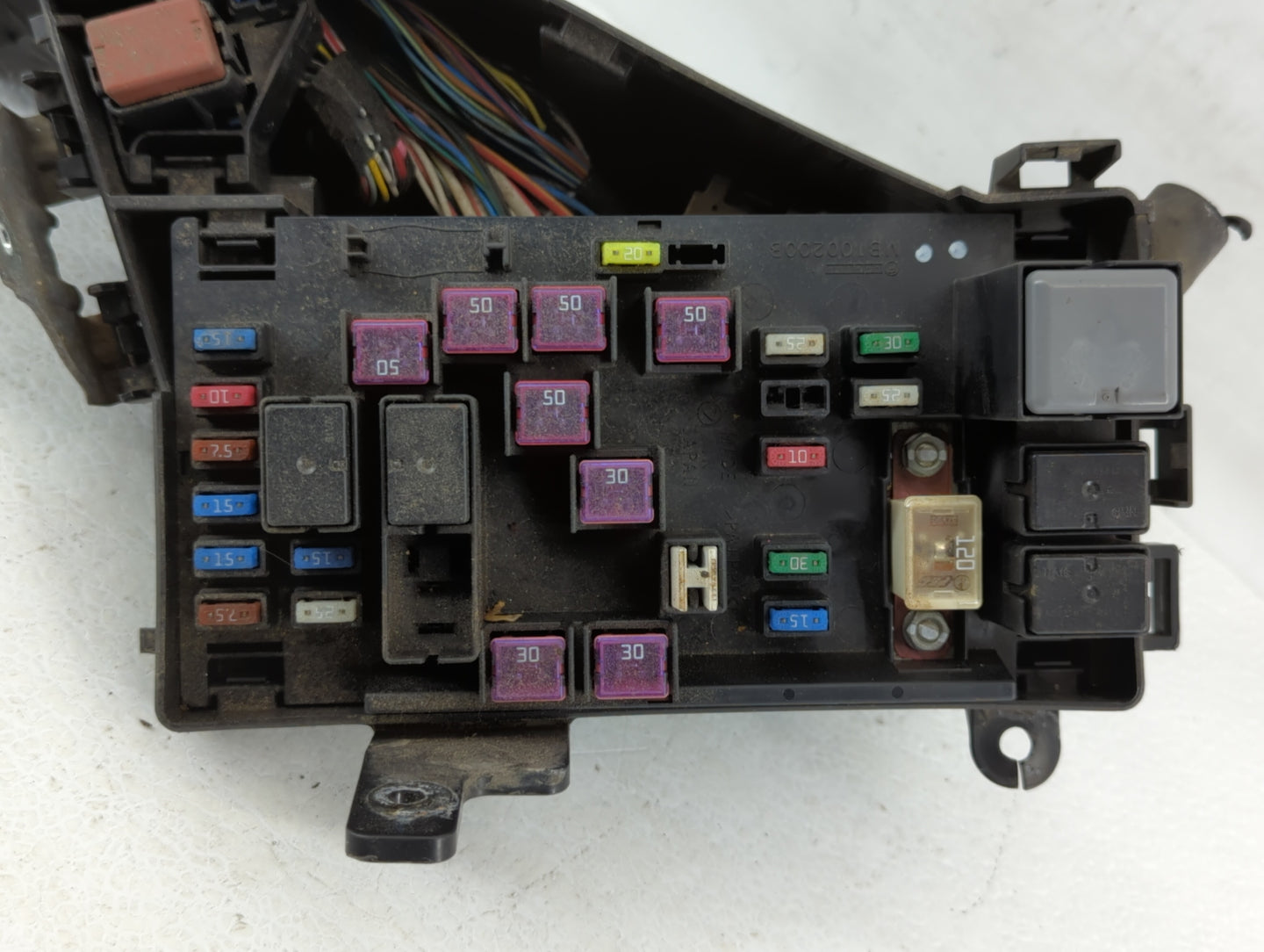 2010-2013 Subaru Forester Fusebox Fuse Box Panel Relay Module P/N:MB100200B Fits Fits 2010 2011 2012 2013 2014 OEM Used Auto