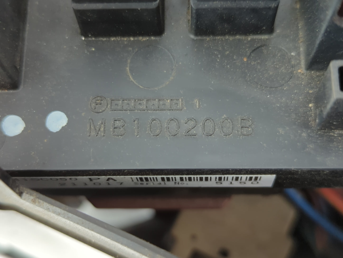 2010-2013 Subaru Forester Fusebox Fuse Box Panel Relay Module P/N:MB100200B Fits Fits 2010 2011 2012 2013 2014 OEM Used Auto