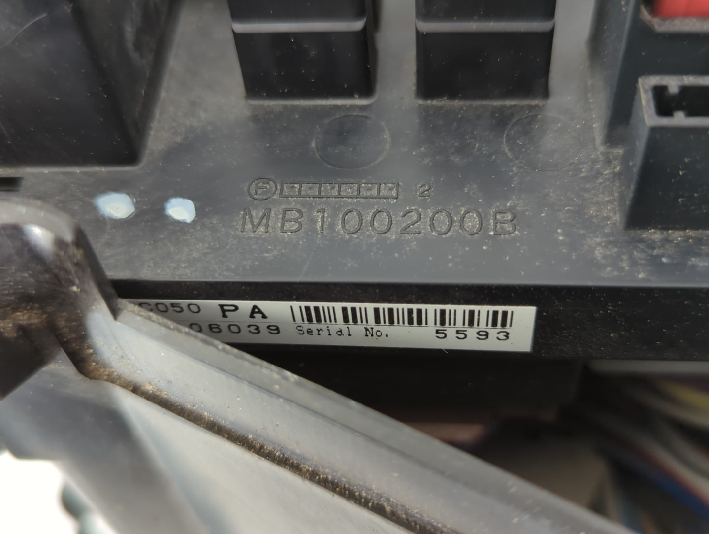 2010-2013 Subaru Forester Fusebox Fuse Box Panel Relay Module P/N:MB100200B Fits Fits 2010 2011 2012 2013 OEM Used Auto Part