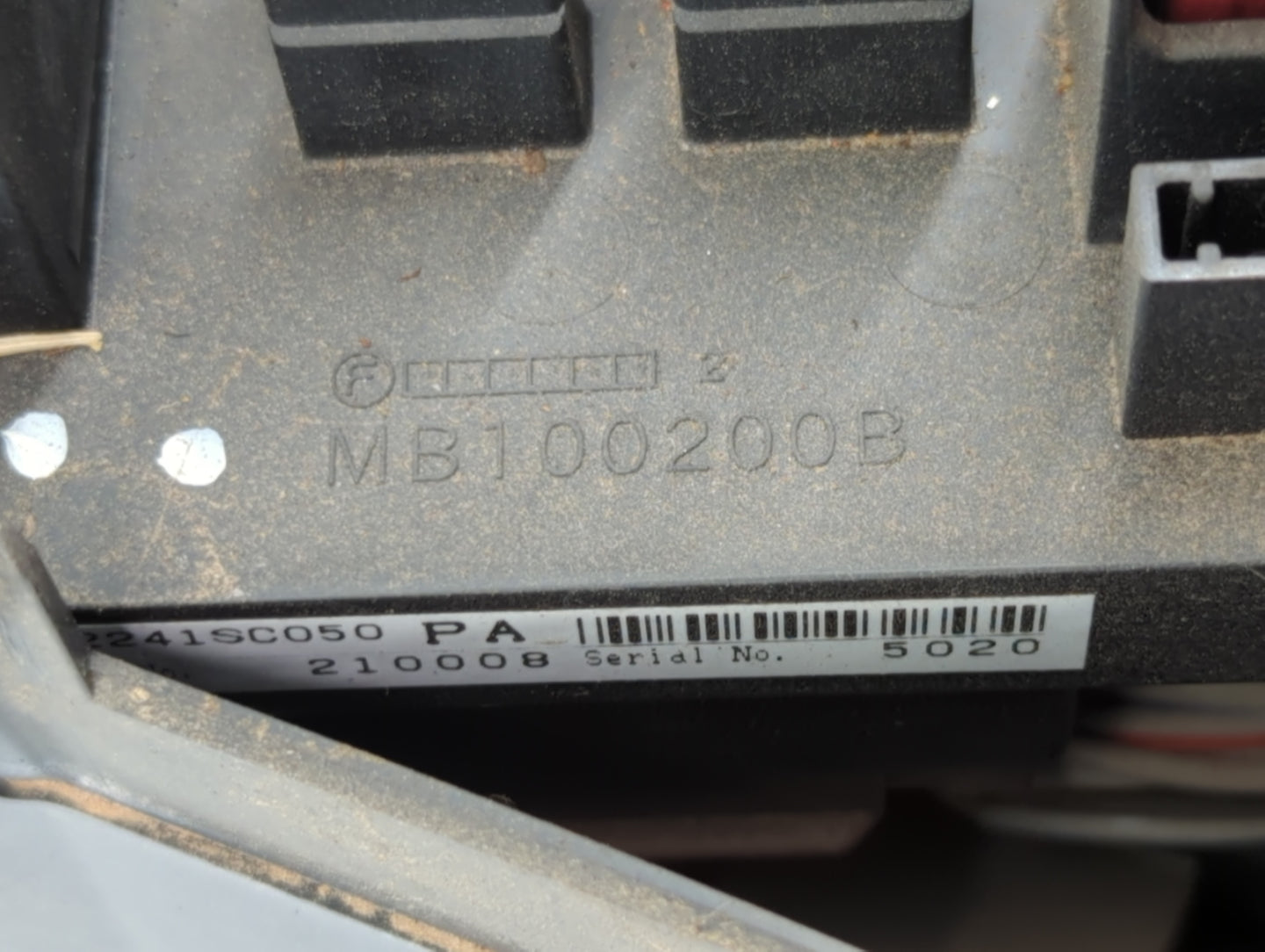2010-2013 Subaru Forester Fusebox Fuse Box Panel Relay Module P/N:MB100200B Fits Fits 2010 2011 2012 2013 OEM Used Auto Part