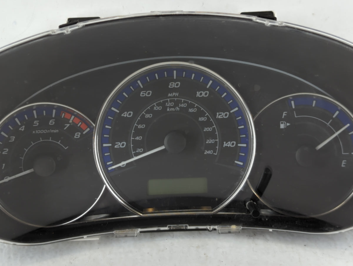 2012-2013 Subaru Forester Instrument Cluster Speedometer Gauges P/N:85003SC740 Miles: Fits Fits 2012 2013 OEM Used Auto Part