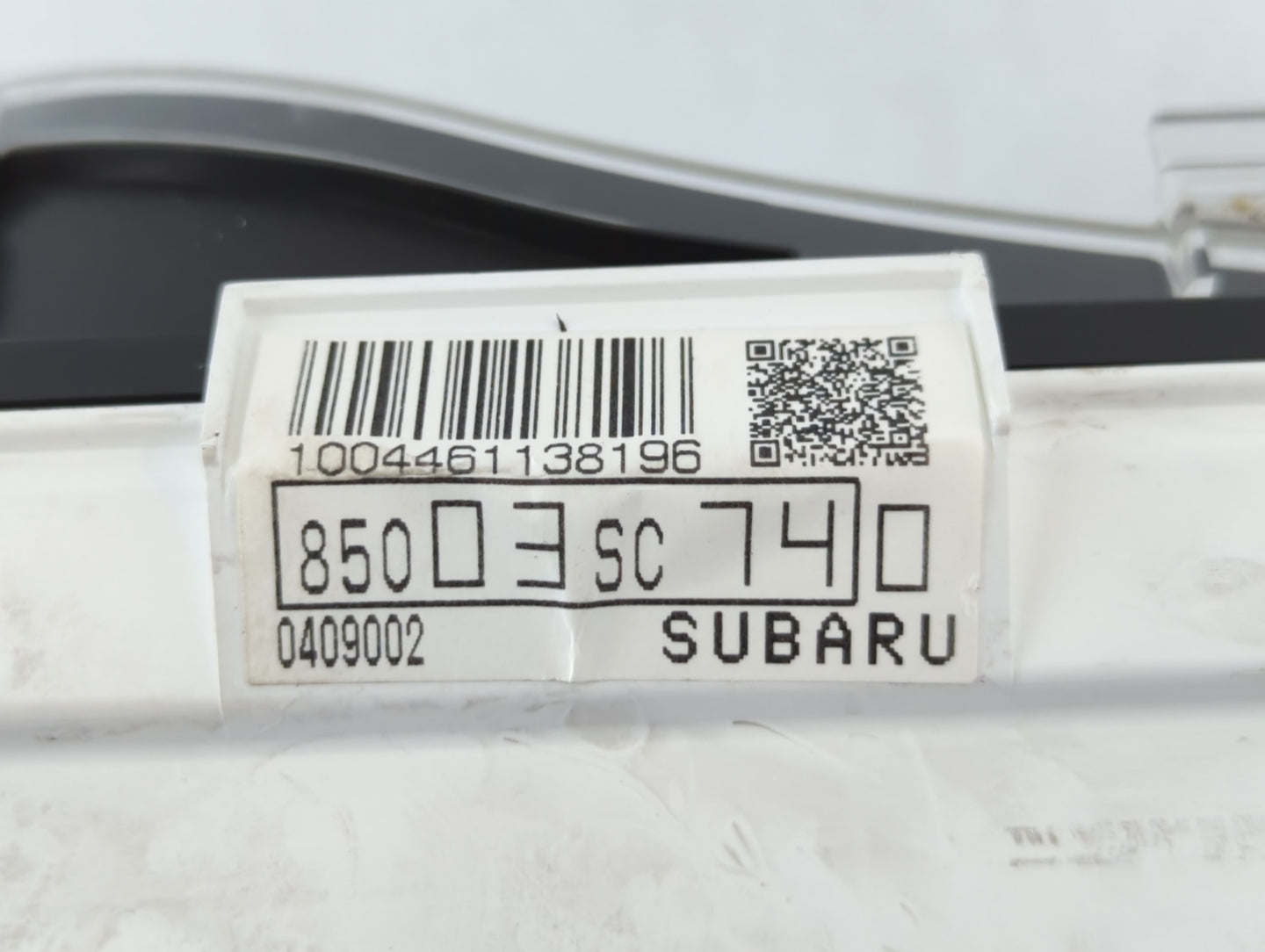 2013 Subaru Forester Instrument Cluster Speedometer Gauges P/N:85003SC740 Fits OEM Used Auto Parts - Oemusedautoparts1.com