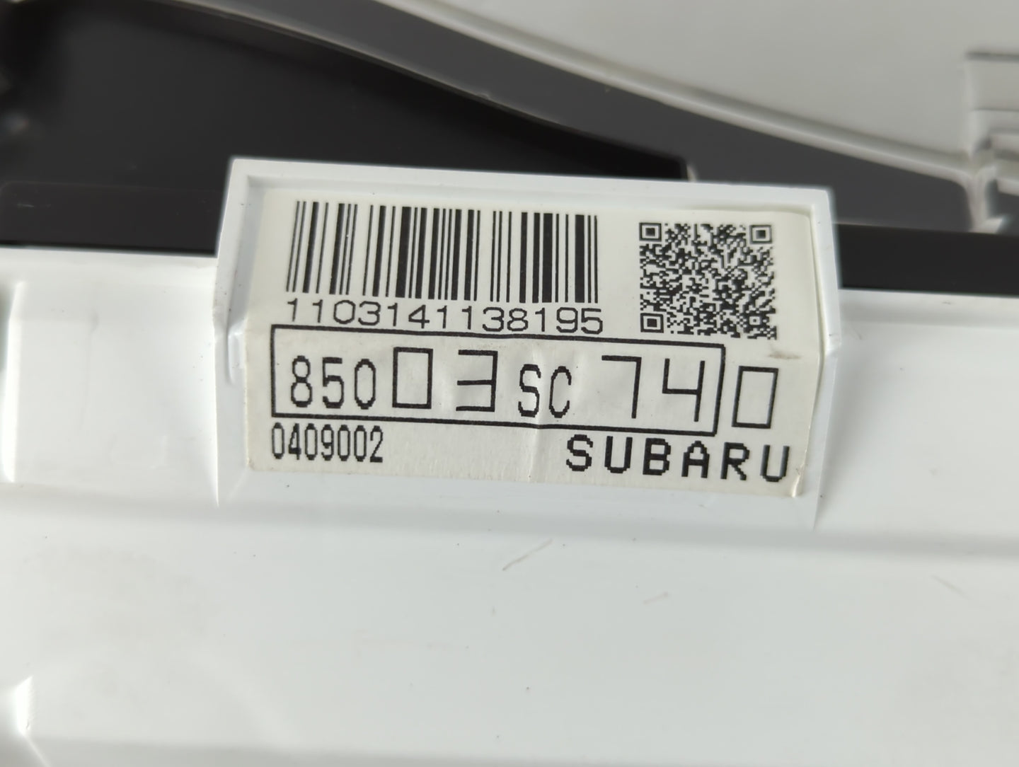 2013 Subaru Forester Instrument Cluster Speedometer Gauges P/N:85003SC730 85003SC74, 85003SC740 Miles: Fits OEM Used Auto Pa