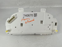 2013 Subaru Forester Instrument Cluster Speedometer Gauges P/N:85003SC730 85003SC74, 85003SC740 Miles: Fits OEM Used Auto Pa