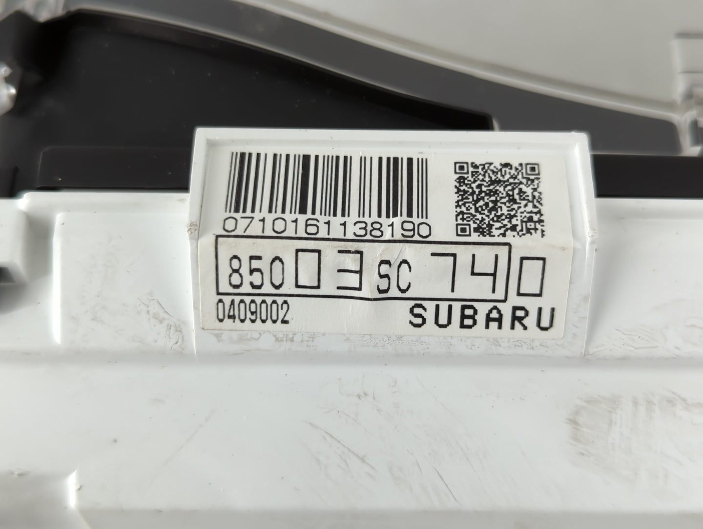2013 Subaru Forester Instrument Cluster Speedometer Gauges P/N:85003SC740 Fits OEM Used Auto Parts - Oemusedautoparts1.com