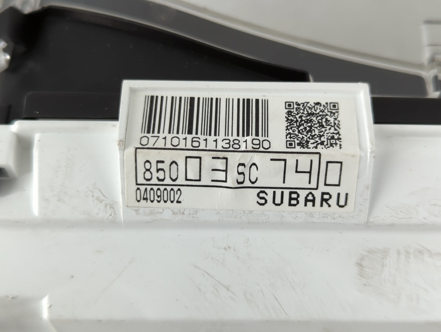 2013 Subaru Forester Instrument Cluster Speedometer Gauges P/N:85003SC740 Fits OEM Used Auto Parts - Oemusedautoparts1.com