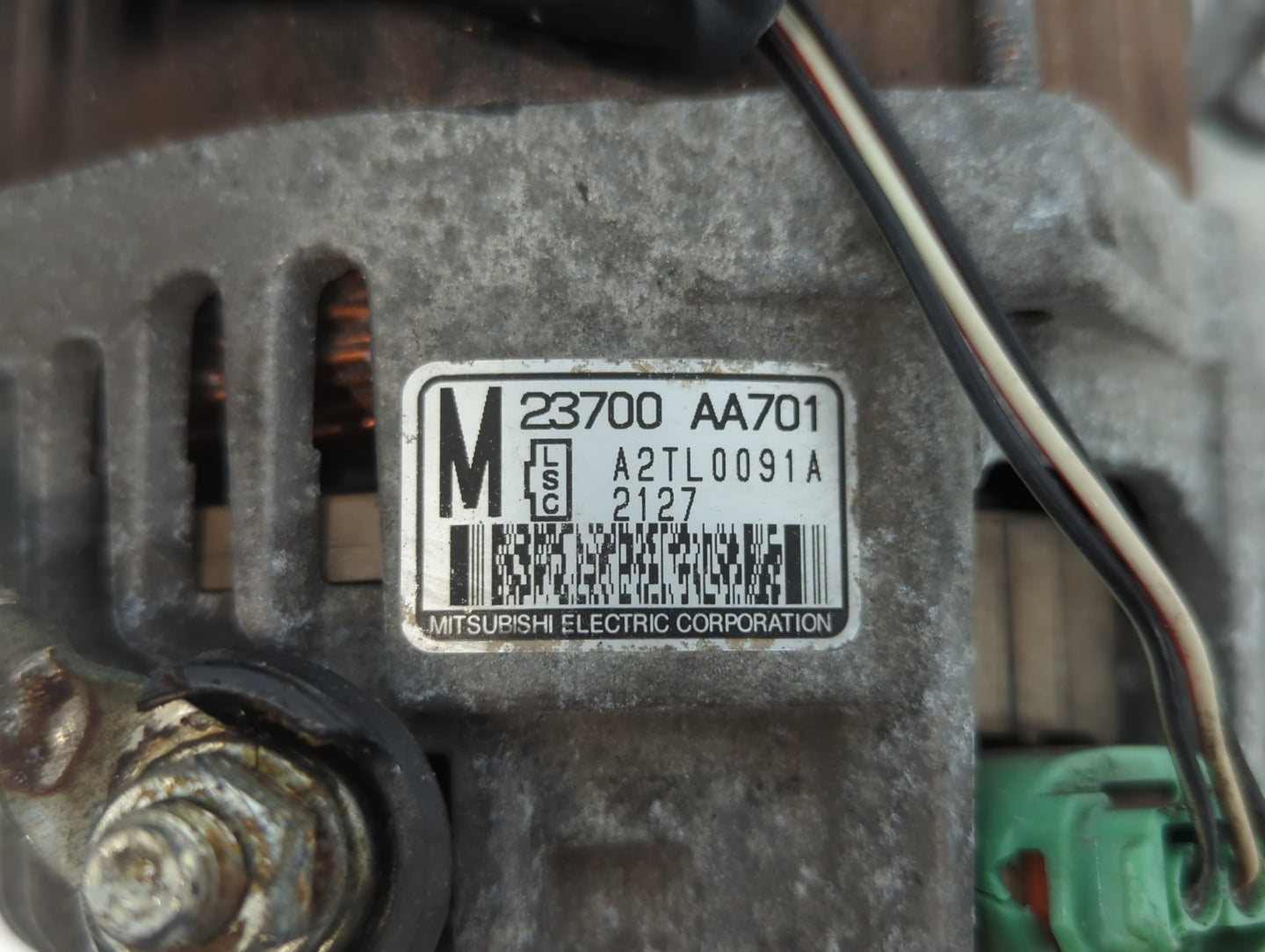 2013 Subaru Forester Alternator Replacement Generator Charging Assembly Engine OEM P/N:23700 AA701 Fits Fits 2011 2012 OEM U