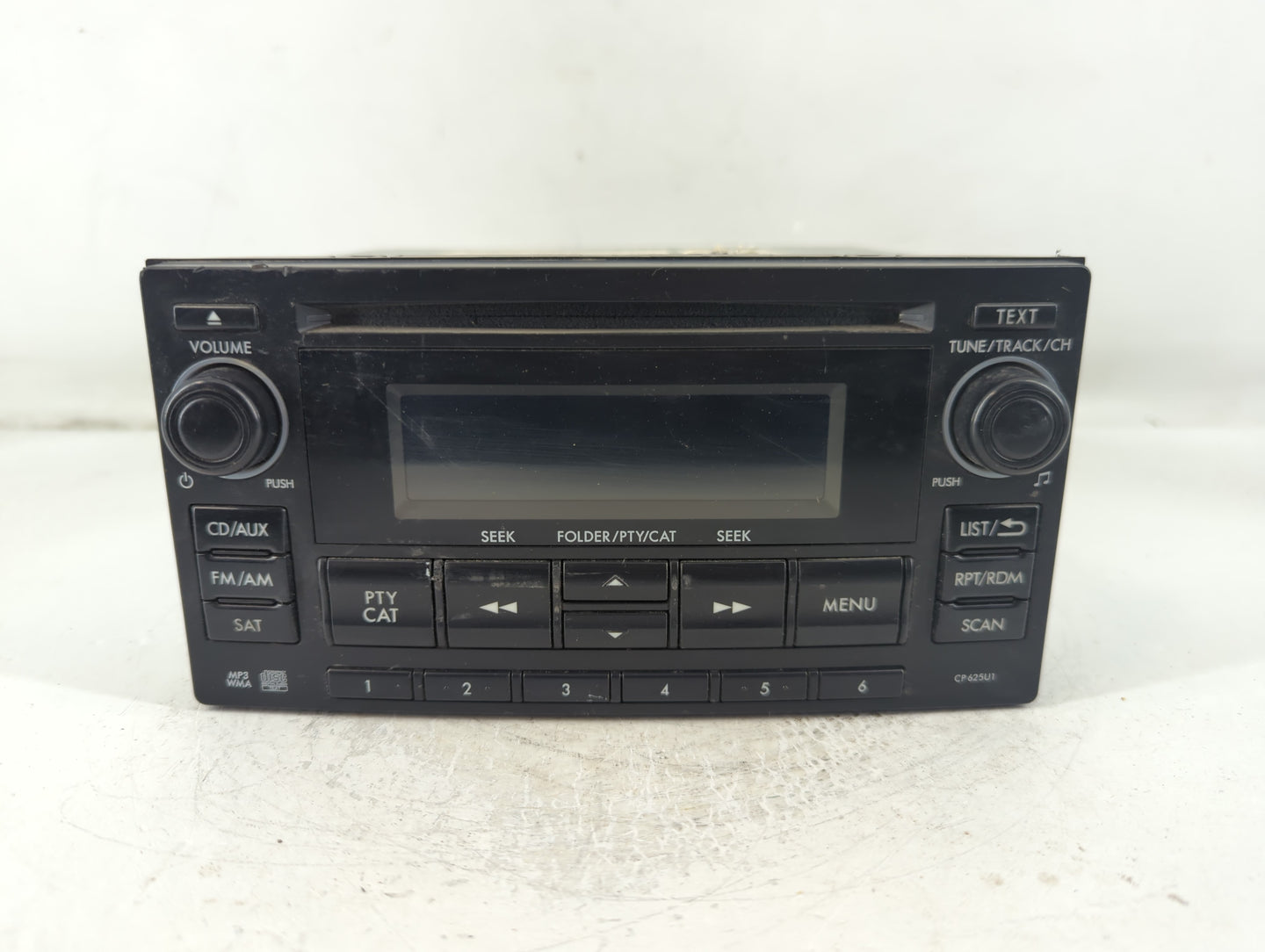 2013 Subaru Forester Radio AM FM Cd Player Receiver Replacement P/N:86201SC620 Fits OEM Used Auto Parts - Oemusedautoparts1.