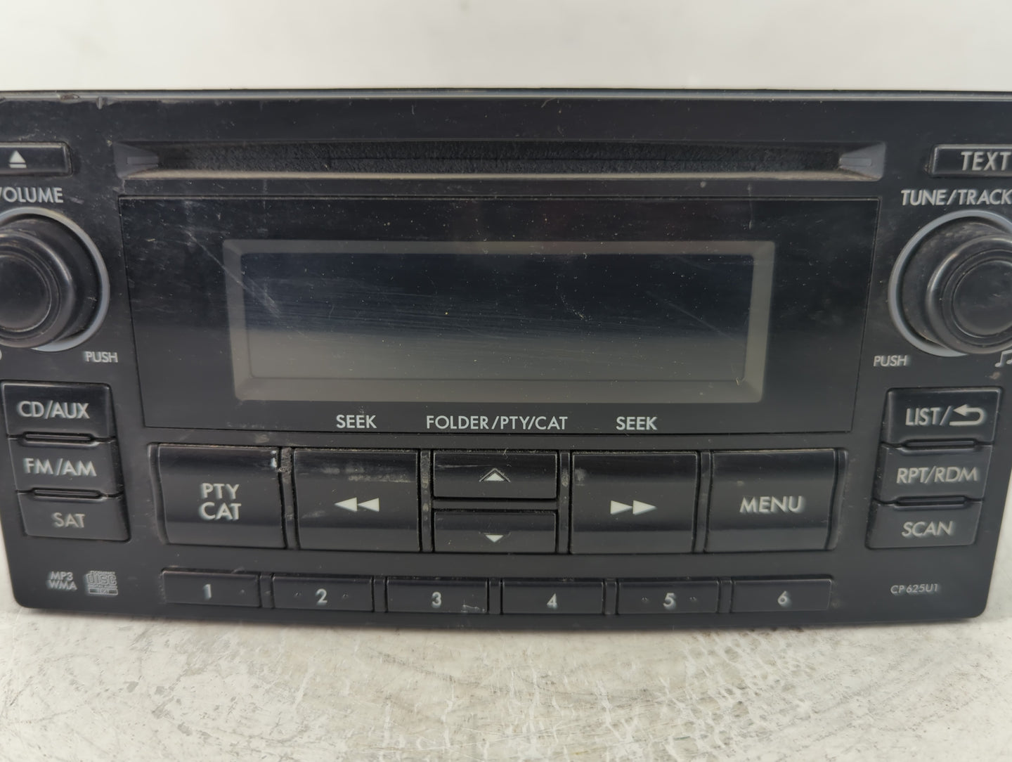2013 Subaru Forester Radio AM FM Cd Player Receiver Replacement P/N:86201SC620 Fits OEM Used Auto Parts - Oemusedautoparts1.