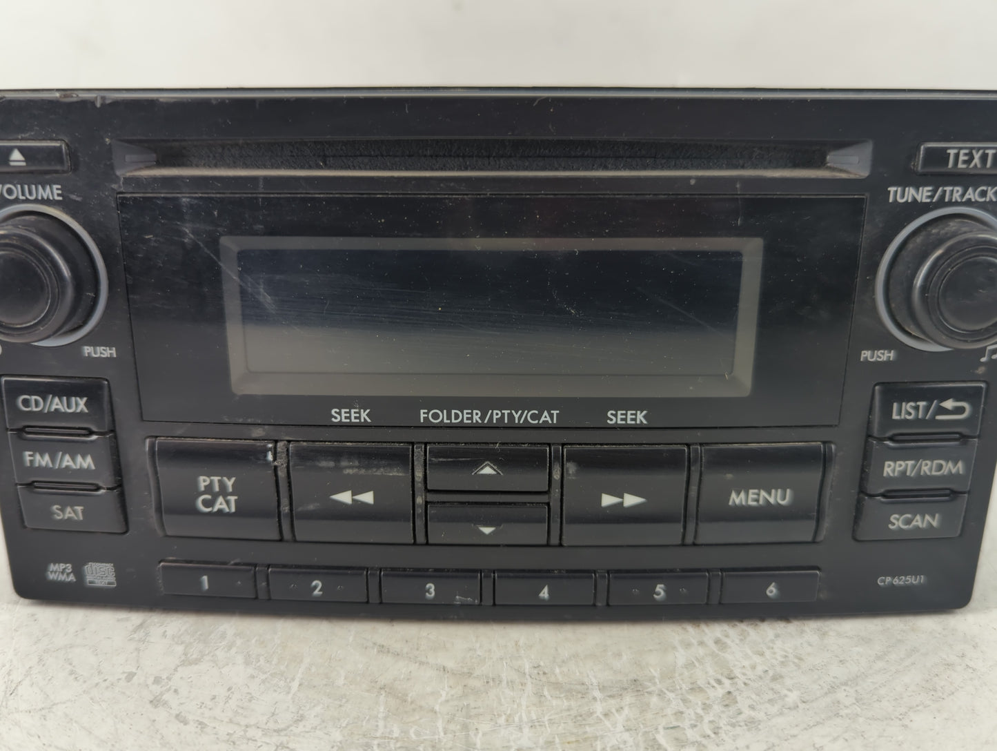 2013 Subaru Forester Radio AM FM Cd Player Receiver Replacement P/N:86201SC620 Fits OEM Used Auto Parts - Oemusedautoparts1.