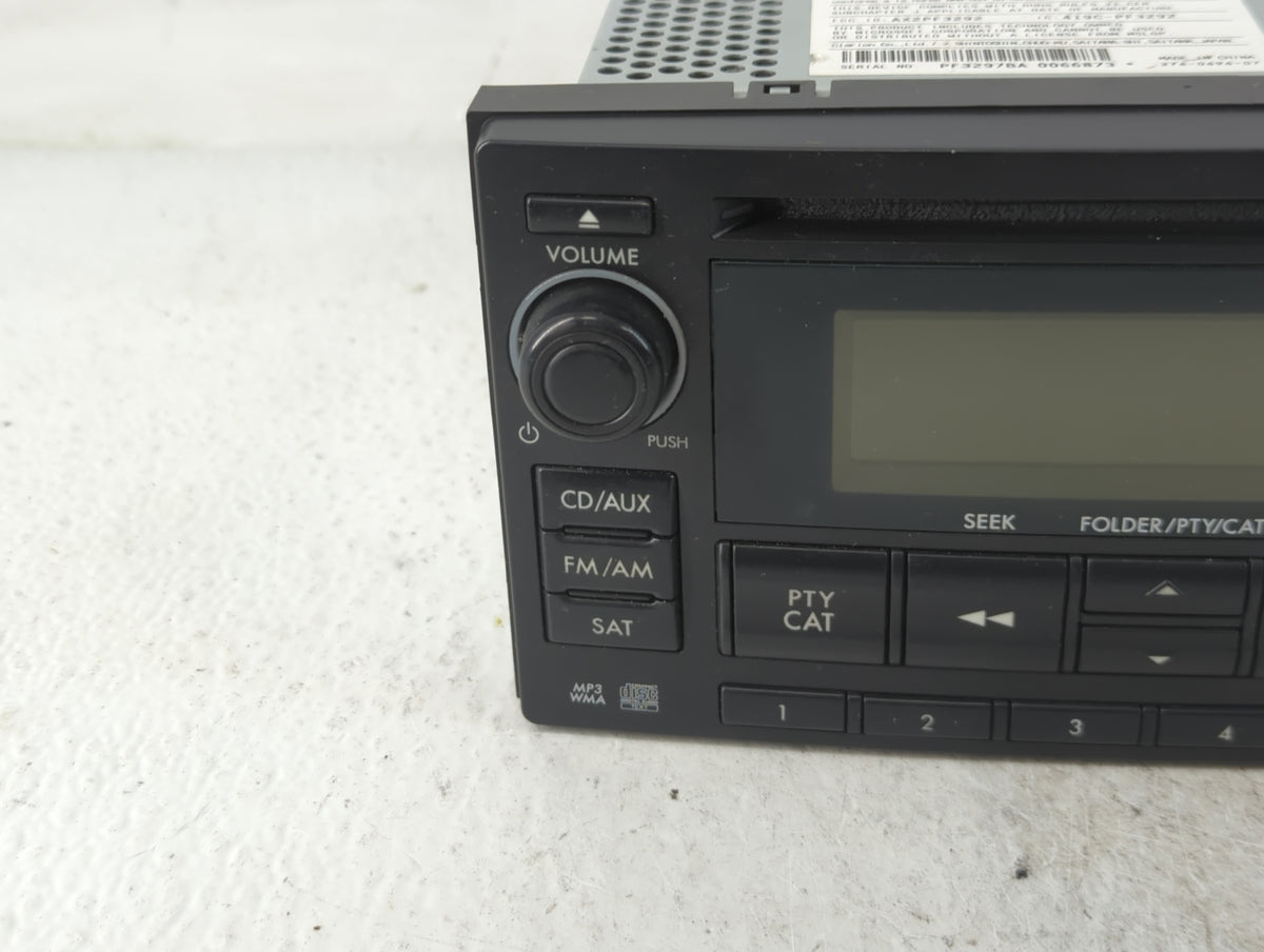 2013 Subaru Forester Radio AM FM Cd Player Receiver Replacement P/N:86201SC620 Fits OEM Used Auto Parts - Oemusedautoparts1.