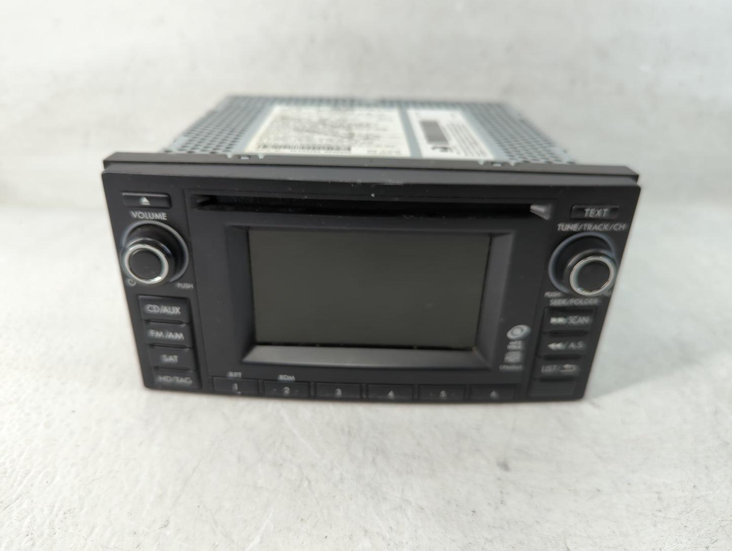 2013 Subaru Forester Radio AM FM Cd Player Receiver Replacement P/N:86201SC630 Fits OEM Used Auto Parts - Oemusedautoparts1.