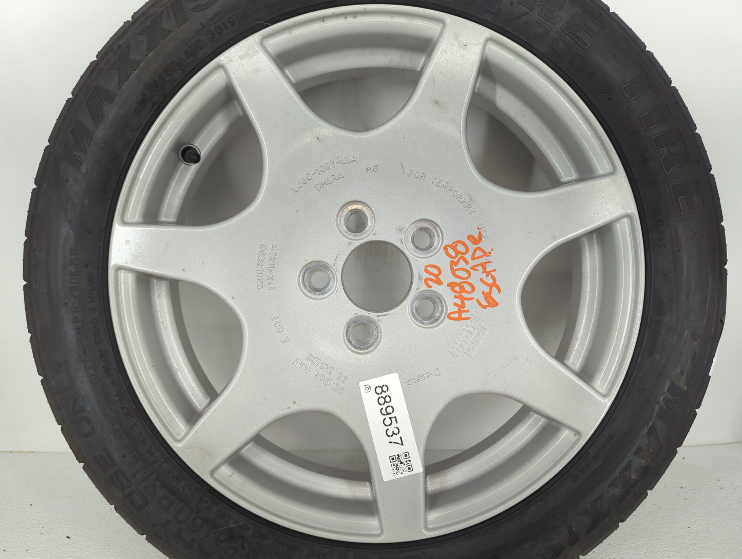 2009-2013 Subaru Forester Spare Donut Tire Wheel Rim Oem - Oemusedautoparts1.com