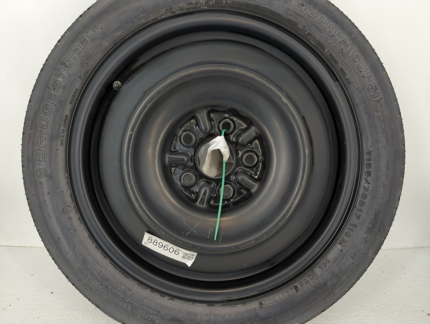 2009-2013 Subaru Forester Spare Donut Tire Wheel Rim Oem - Oemusedautoparts1.com