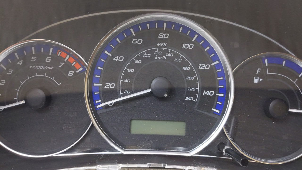 2012-2013 Subaru Forester Instrument Cluster Speedometer Gauges P/N:85003SC74 Fits Fits 2012 2013 OEM Used Auto Parts - Oemu