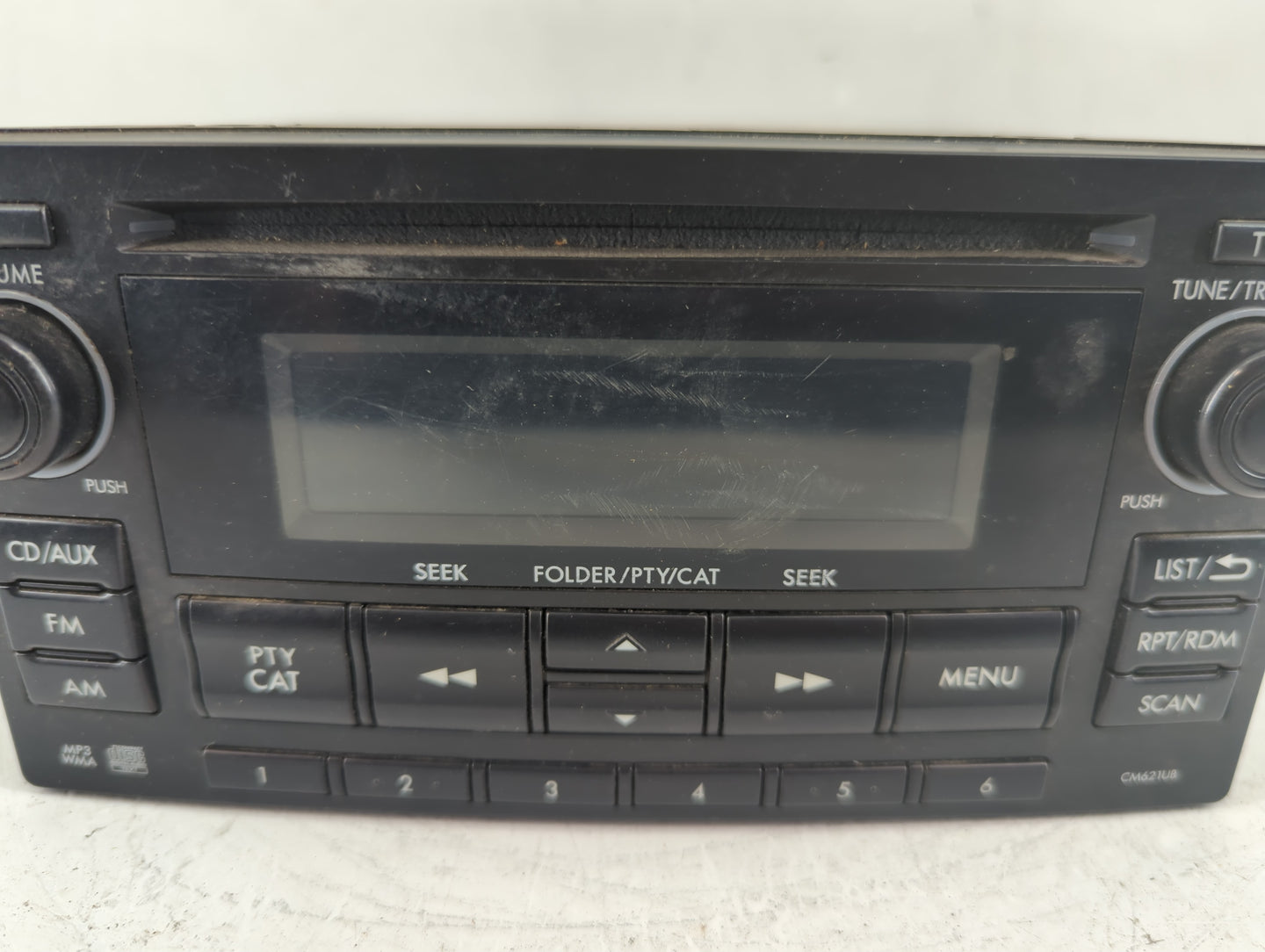 2012-2014 Subaru Impreza Radio AM FM Cd Player Receiver Replacement P/N:86201FJ620 Fits Fits 2012 2013 2014 OEM Used Auto Pa