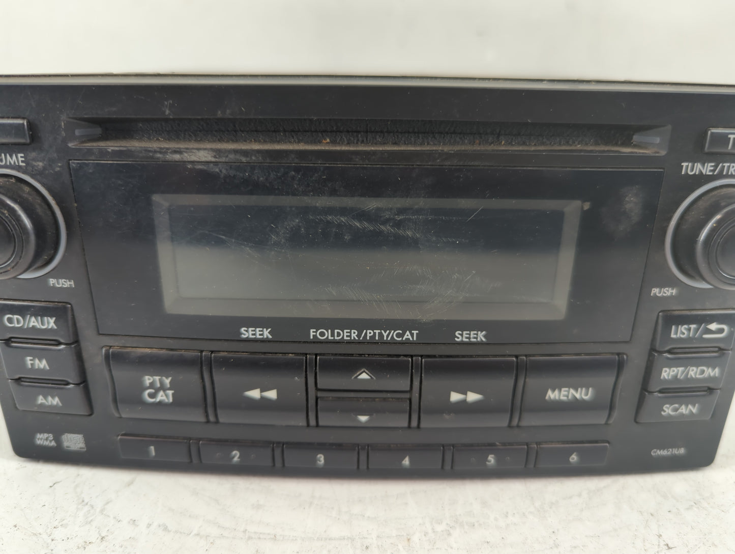 2012-2014 Subaru Impreza Radio AM FM Cd Player Receiver Replacement P/N:86201FJ620 Fits Fits 2012 2013 2014 OEM Used Auto Pa