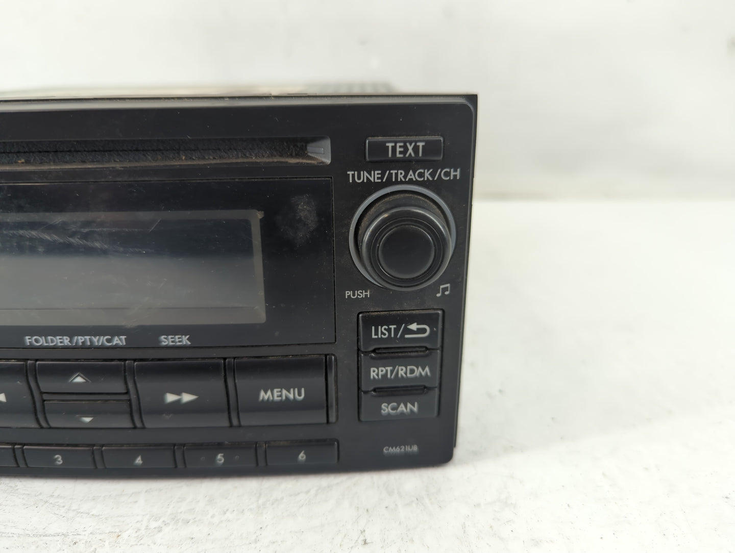 2012-2014 Subaru Impreza Radio AM FM Cd Player Receiver Replacement P/N:86201FJ620 Fits Fits 2012 2013 2014 OEM Used Auto Pa