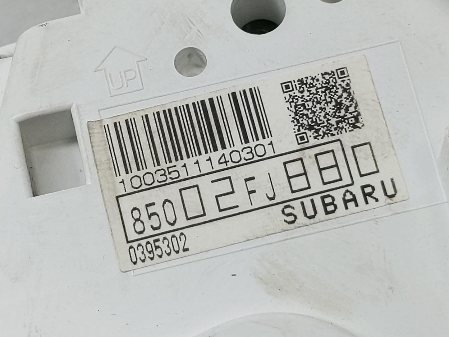 2013 Subaru Impreza Instrument Cluster Speedometer Gauges P/N:85002FJ880 Fits OEM Used Auto Parts - Oemusedautoparts1.com