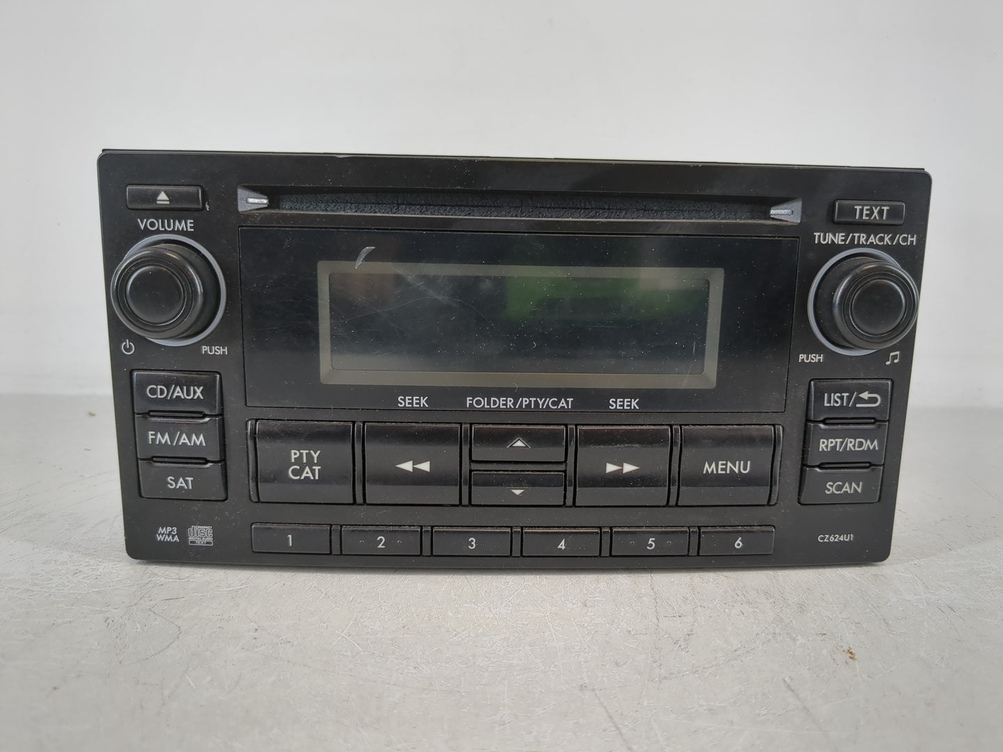 2011-2014 Subaru Impreza Radio AM FM Cd Player Receiver Replacement P/N:86201FG620 Fits Fits 2011 2012 2013 2014 OEM Used Au