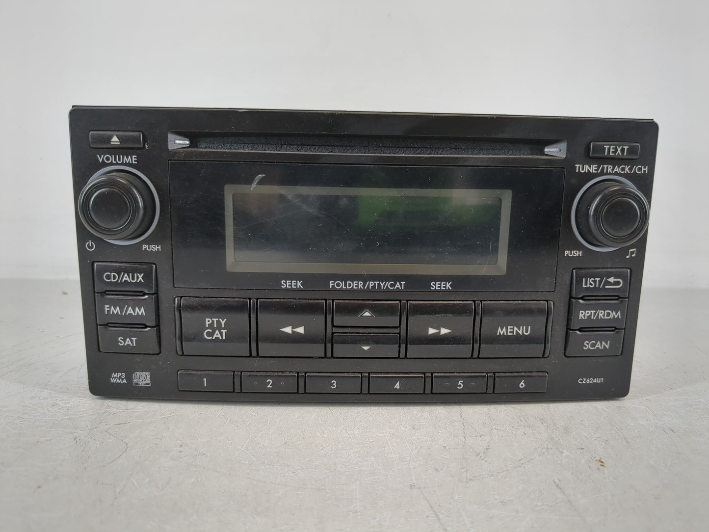 2011-2014 Subaru Impreza Radio AM FM Cd Player Receiver Replacement P/N:86201FG620 Fits Fits 2011 2012 2013 2014 OEM Used Au