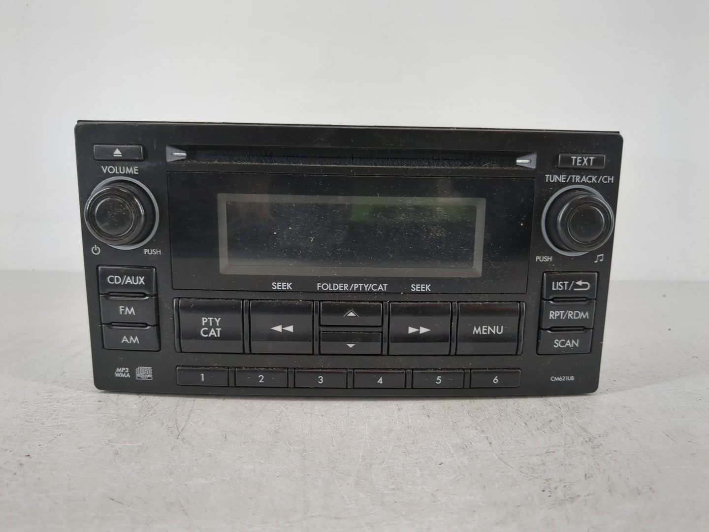 2012-2014 Subaru Impreza Radio AM FM Cd Player Receiver Replacement P/N:86201FJ620 Fits Fits 2012 2013 2014 OEM Used Auto Pa