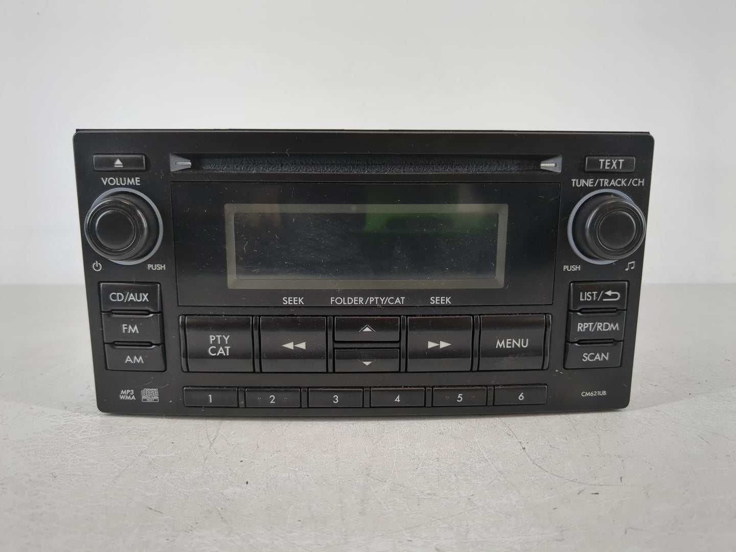 2012-2014 Subaru Impreza Radio AM FM Cd Player Receiver Replacement P/N:86201FJ620 Fits Fits 2012 2013 2014 OEM Used Auto Pa