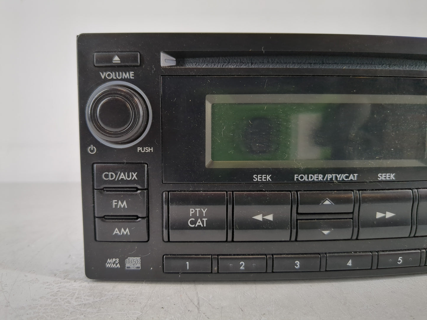 2012-2014 Subaru Impreza Radio AM FM Cd Player Receiver Replacement P/N:86201FJ620 Fits Fits 2012 2013 2014 OEM Used Auto Pa