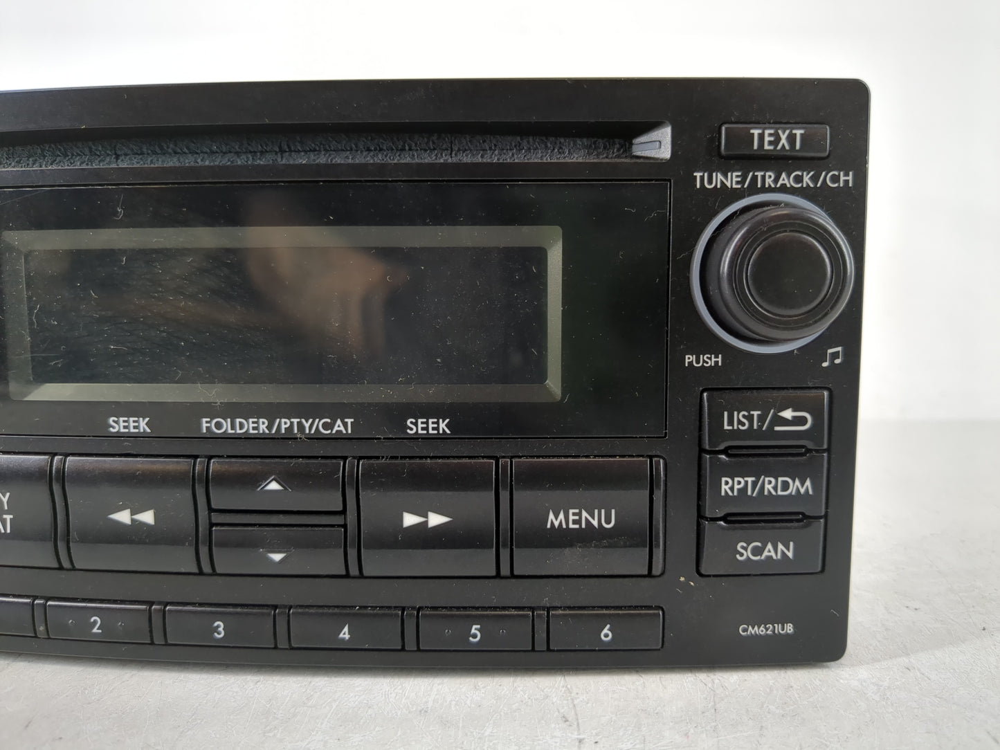 2012-2014 Subaru Impreza Radio AM FM Cd Player Receiver Replacement P/N:86201FJ620 Fits Fits 2012 2013 2014 OEM Used Auto Pa