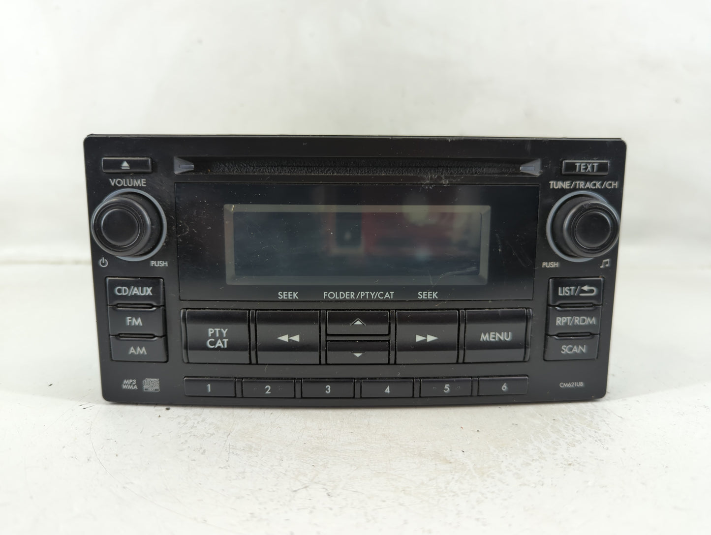 2012-2014 Subaru Impreza Radio AM FM Cd Player Receiver Replacement P/N:86201FJ620 Fits Fits 2012 2013 2014 OEM Used Auto Pa