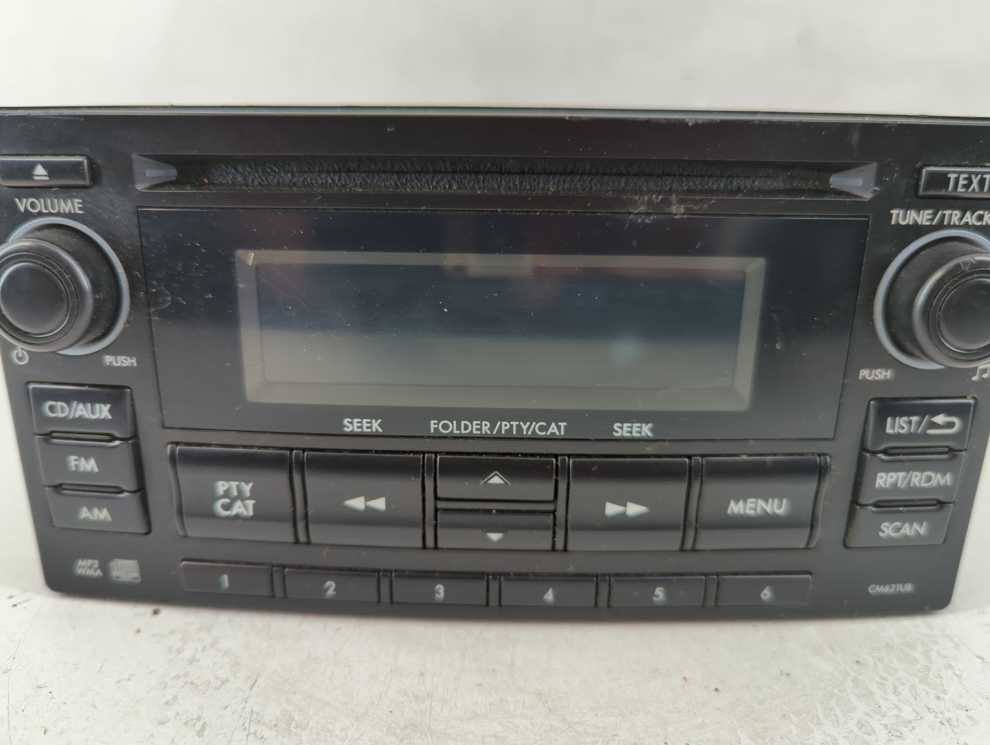 2012-2014 Subaru Impreza Radio AM FM Cd Player Receiver Replacement P/N:86201FJ620 Fits Fits 2012 2013 2014 OEM Used Auto Pa