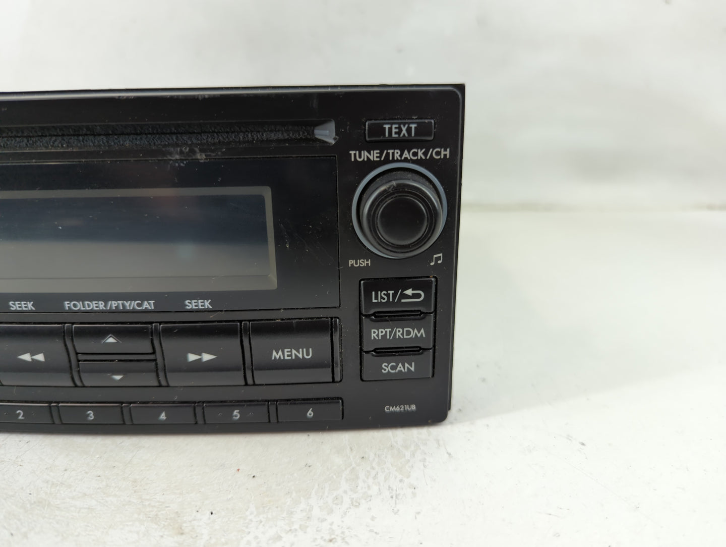 2012-2014 Subaru Impreza Radio AM FM Cd Player Receiver Replacement P/N:86201FJ620 Fits Fits 2012 2013 2014 OEM Used Auto Pa