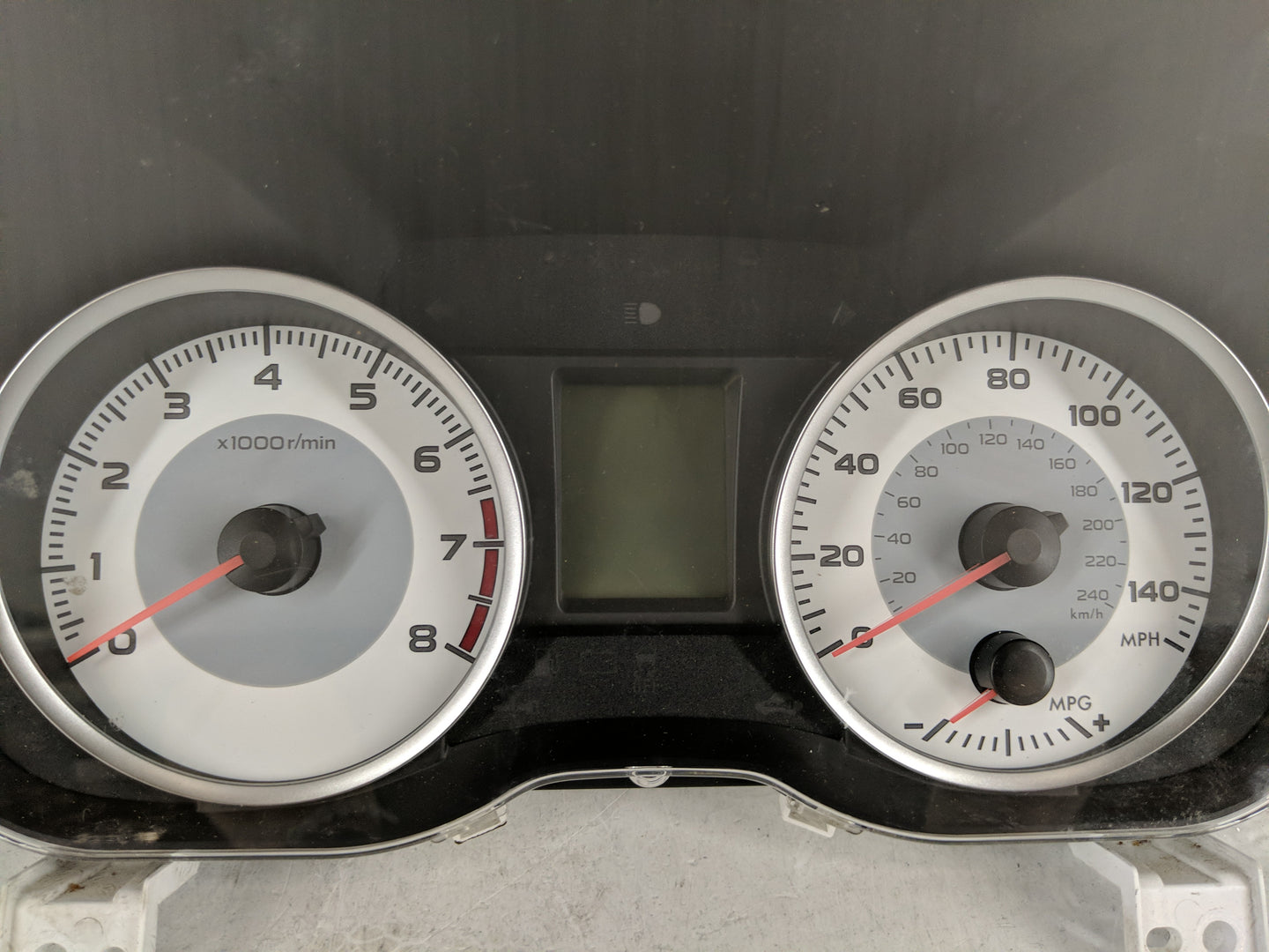 2013 Subaru Impreza Instrument Cluster Speedometer Gauges P/N:85002FJ880 Fits OEM Used Auto Parts - Oemusedautoparts1.com