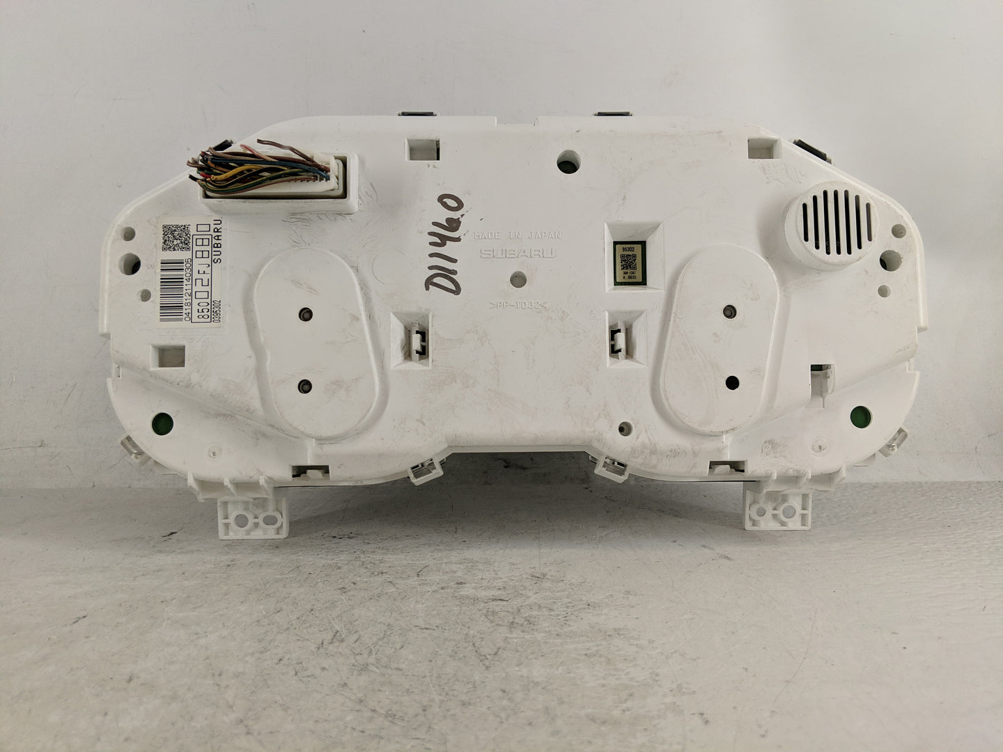 2013 Subaru Impreza Instrument Cluster Speedometer Gauges P/N:85002FJ880 Fits OEM Used Auto Parts - Oemusedautoparts1.com